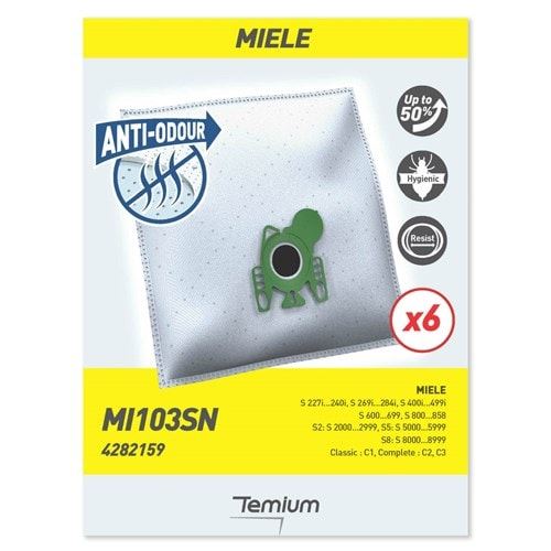 Filtre anti-odeur Miele Temium MI103SN