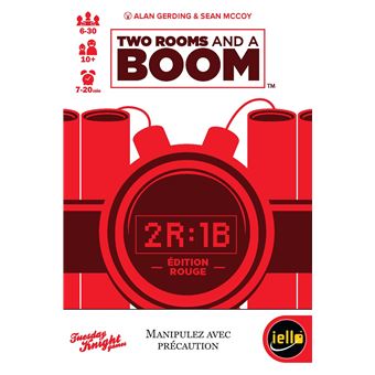 Jeu d’ambiance Iello Two Rooms and a Boom Rouge