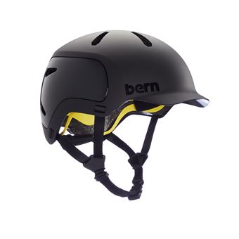 Bern Watts 2.0 Sporthelm Mat Zwart Maat S - 1