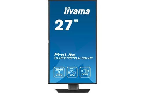 Ecran PC Iiyama ProLite XUB2797UHSNP-B1 27 4K UHD Noir mat