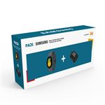 Pack Montre connectée Samsung Galaxy Watch5 40mm Bluetooth Graphite + Enceinte sans fil portable étanche JBL GO 3 Noir