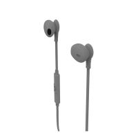 MUVIT HEADSET M1C RUBBER JACK 3.5MM GREY MUHPH0115