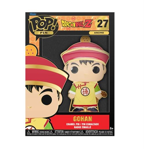 Figurine Funko Pop Pin Dragon Ball Z Gohan État correct -  reconditionné disponible sur Fnac