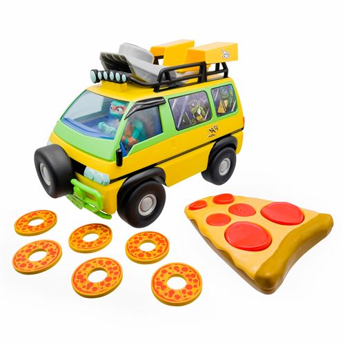 Véhicule télécommandé Ninja turtles Tortues Ninja Pizza Blaster RC