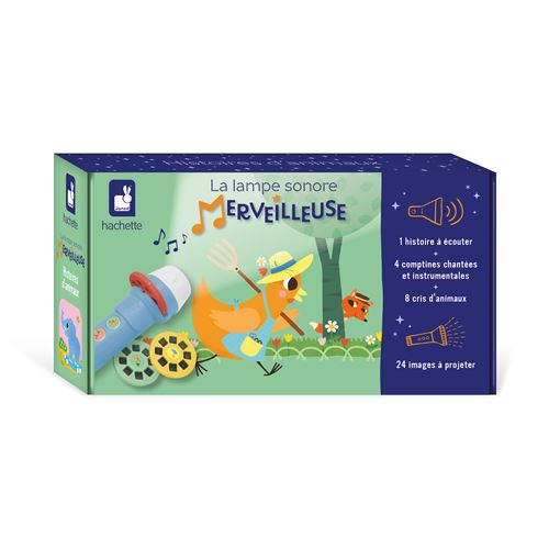 Jeu créatif Janod Lampe sonore merveilleuse Animaux
