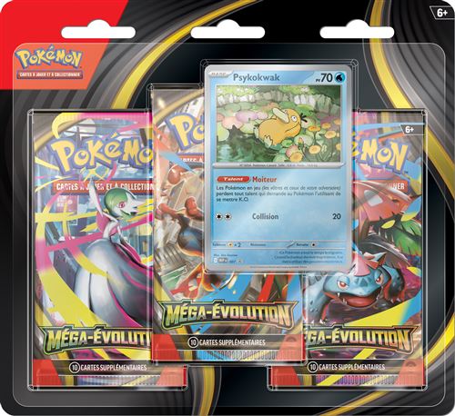Pokemon Cartes À Collectionner Pokémon Ev11 Pack 3 Boosters Modèle Aléatoire