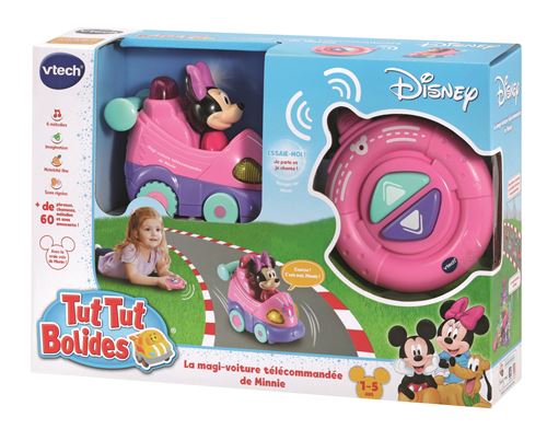 Tut Tut Bolides Vtech La Magi Voiture Telecommandee De Minnie Achat Prix Fnac