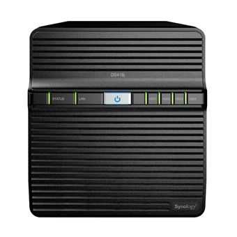 Serveur NAS Synology DiskStation DS418j 4 baies 1 Go Noir