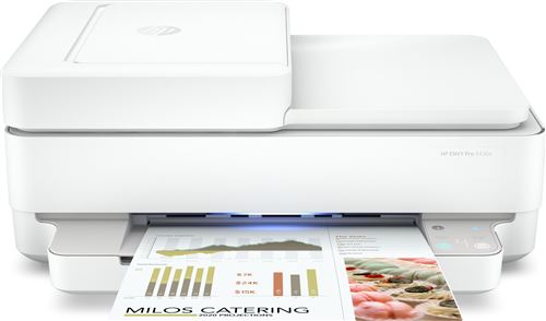 Imprimante multifonction Tout-en-un HP Envy 6430e Blanc Eligible à instant ink