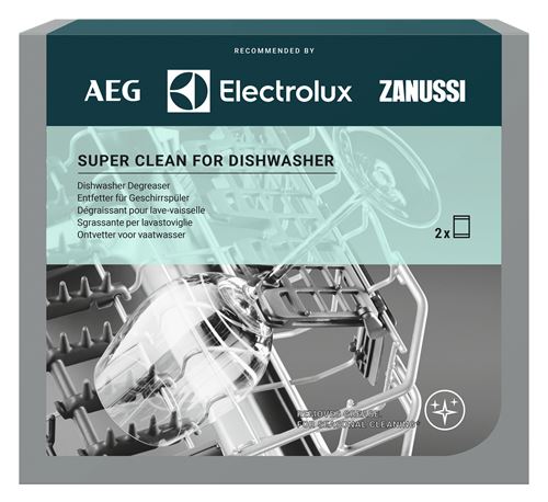Nettoyant Dégraissant Electrolux Super Clean M3Dcp200 pour Lave-Vaisselle