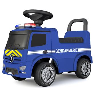 Porteur Auto Enfant TURBO CHALLENGE Mercedes Antos Police