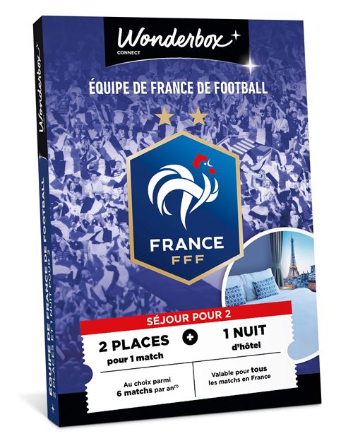 Coffret Cadeau Ticknbox Equipe de France Séjour