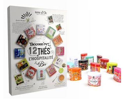 Coffret de 12 Thés de l'Hospitalité Terre D'oc