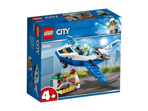 60206 Le jet de patrouille de la police, LEGO City