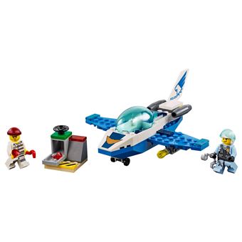 60206 Le jet de patrouille de la police, LEGO City