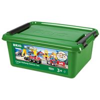 Grue Brio Multifonction - Avec Tunnel Et Effets Sonores - Pour Circuits De Train