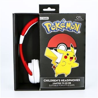 Jeu éducatif et électronique Otl Casque Kidsafe Pokémon Pokéball