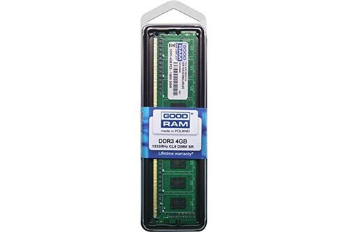 Ddr3 4gb 1333mhz good value [1x4gb] cl9 goodram gr1333d364l9s 4g