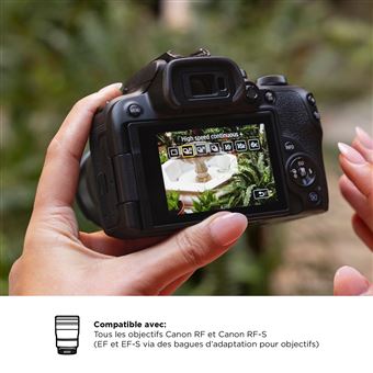 Canon EOS R10 Boîtier Hybride APS-C + Objectif RF 85mm F/2 Macro IS STM - Kit Photo Pour Portraits Et Macrophotographie