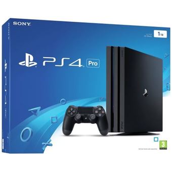 Sony PlayStation 4 Pro - Console de jeux - 4K - HDR - 1 To HDD