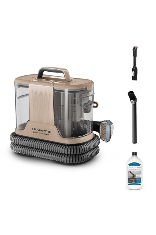 Nettoyeur Détacheur Rowenta Clean It Compact In3010F0 Sable Reconditionné
