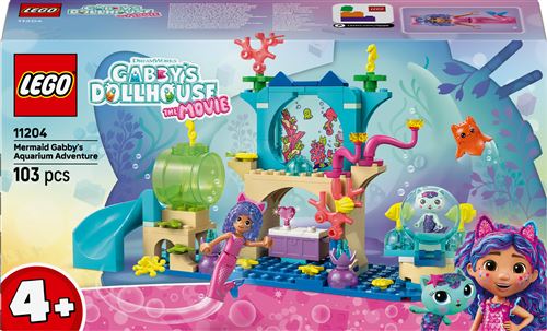 LEGO® Gabby' Dollhouse 11204 Les aventures aquatiques de Gabby sirène