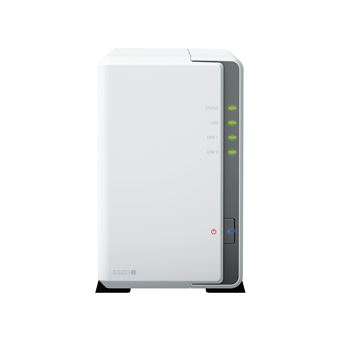 Synology Disk Station DS223J - Serveur NAS - SATA 6Gb/s - RAID RAID 0, 1, JBOD - RAM 1 Go - Gigabit Ethernet - iSCSI support