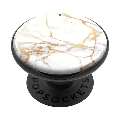 Support téléphone Popsockets PopMirror Blanc marbré