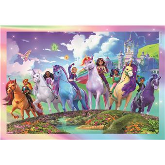Puzzle 104 pièces Clementoni Unicorn Academy