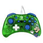 Manette filaire Pdp Rock Candy Luigi Lime pour Nintendo Switch Vert et bleu