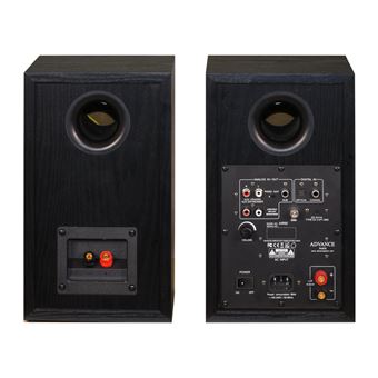 Enceintes connectées Hi-Fi Advance Paris AIR 65 Connect Noir Vendues par paire