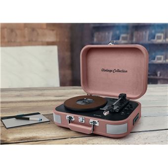 Platine vinyle Bluetooth Muse MT-201 BTP Collection Vintage Rose