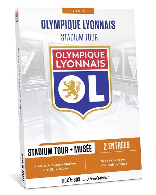 Coffret cadeau Tick nBox Olympique Lyonnais Musée