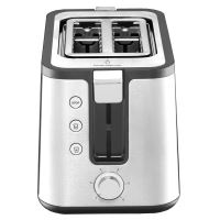 Toaster Smart'n Light Krups KH641810, Grille à deux tranches, Affichage  numérique, 7 niveaux de brunissage, Ramasse-miettes amovible, Compte à  rebours, Appareil de levage