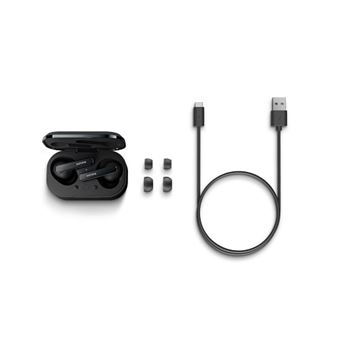 Ecouteurs sans fil à réduction du bruit Philips TAT5506BK Bluetooth True Wireless Noir