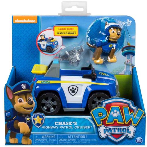 Véhicule et figurine Chase Pat Patrouille