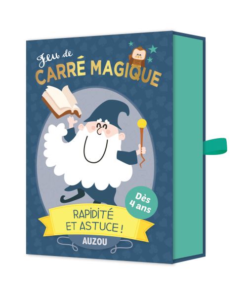 Boite de Jeu classique Auzou Jeu de carré magique