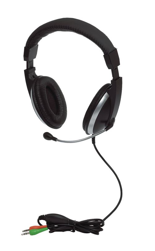 Casque micro filaire Picosound Roksilde Noir