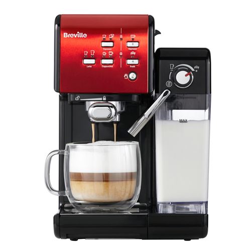 Espresso Breville Prima Latte II VCF109X01 1450 W Rood
