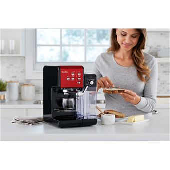 Expresso Breville Prima Latte II VCF109X01 1450 W Rouge