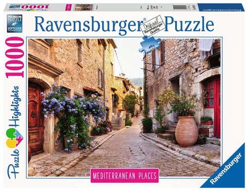 Puzzle 1000 Pièces Ravensburger La France Méditerranéenne