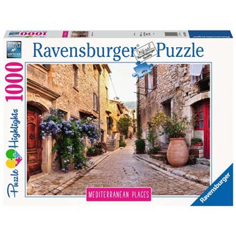 Puzzle 1000 pièces Ravensburger La France méditerranéenne - 1