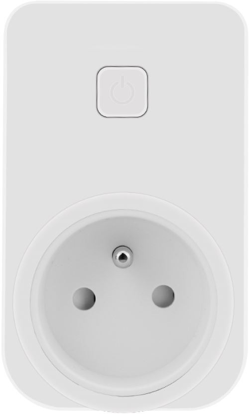 Prise connectée Onearz Connect WiFi Blanc Compatible Google assistant