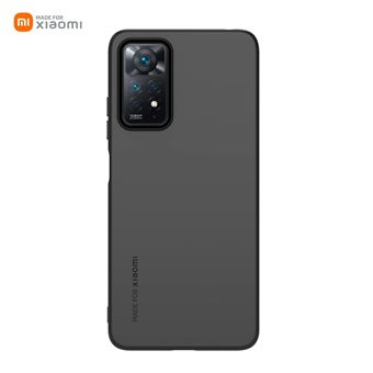 Coque de protection semi-rigide en TPU pour Xiaomi Redmi Note 11 Pro 4G/5G Made For Xiaomi Noir