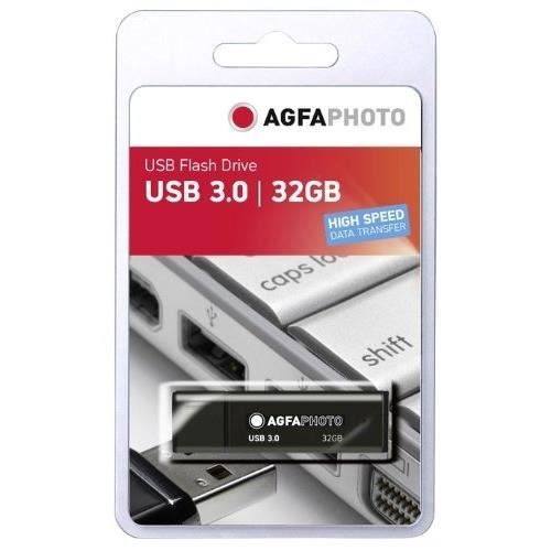 Agfaphoto usb 3.0 noir 16go gb
