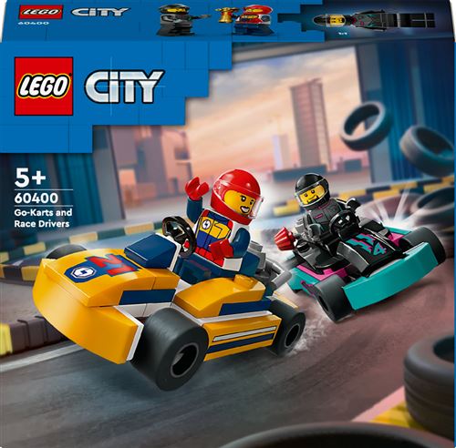 LEGO® City 60400 Les karts et les pilotes de course