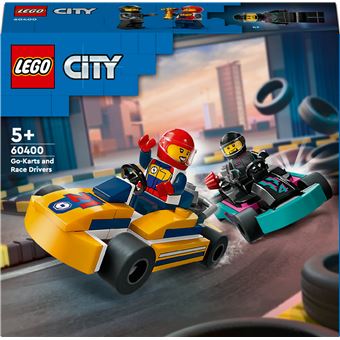 LEGO® City 60400 Les karts et les pilotes de course - 1