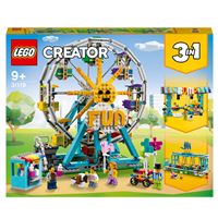 Lego Lego Créateur® le manège de la fête foraine garçon et fille 8 ans et  plus, jeu de création, 595 pièces 31095