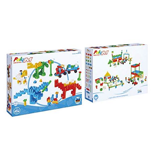 Jeu de construction Poly M Le Paradis des dinosaures