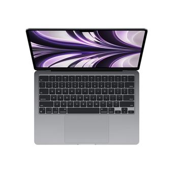 CTO MacBook Air 13", Gris Sidéral, M2 chip 8-core CPU + 8-core GPU/256GB SSD/16GB RAM/30W Power Adapter/ Magic Keyboard Suisse